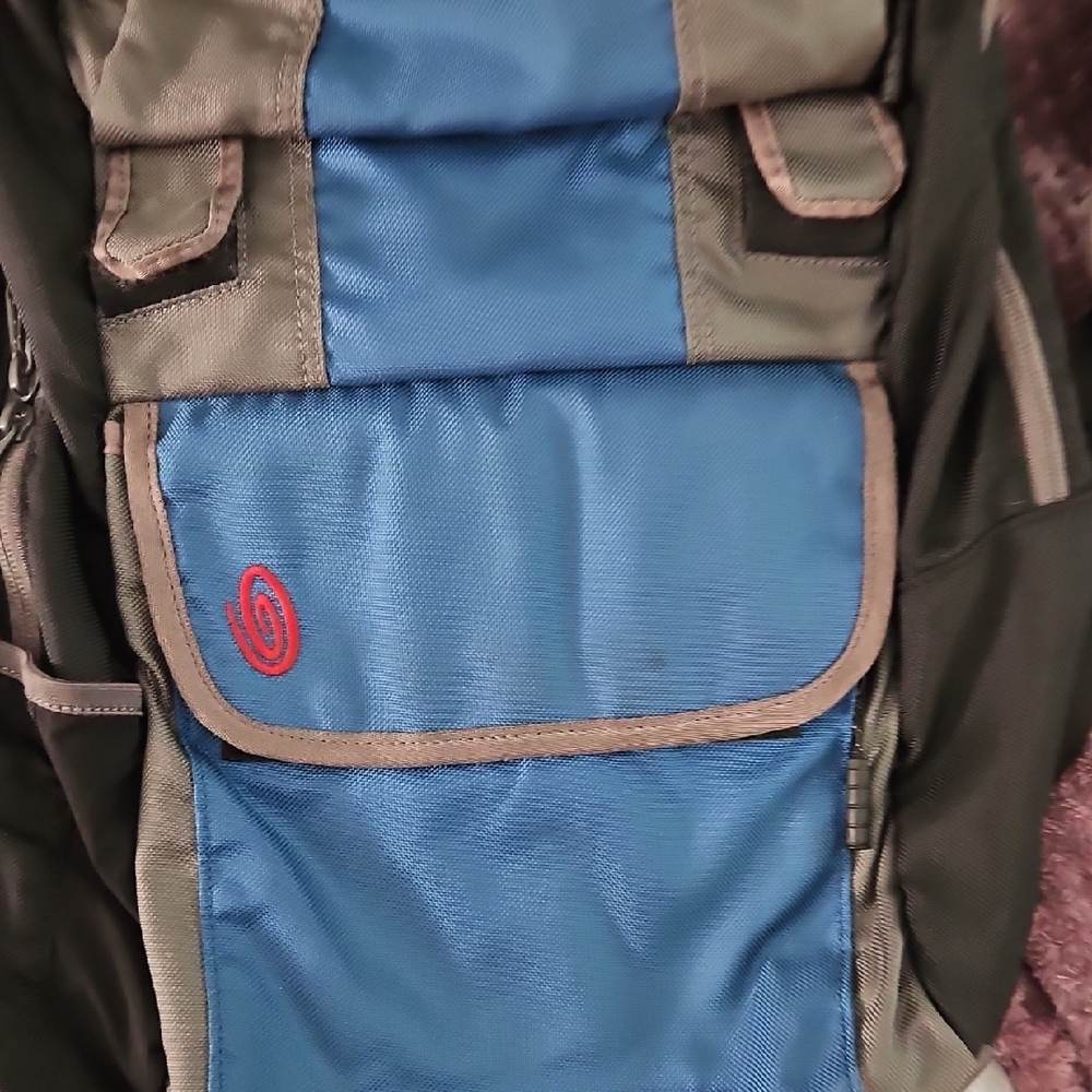 Stylish Blue  Timbuck 2 and Gray Men's Backpack Used